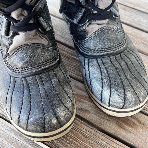 Sorel Tofino Waterproof Winter Snow Boots NL1795-005 Distressed Gray Size 6.5 - Picture 8 of 14